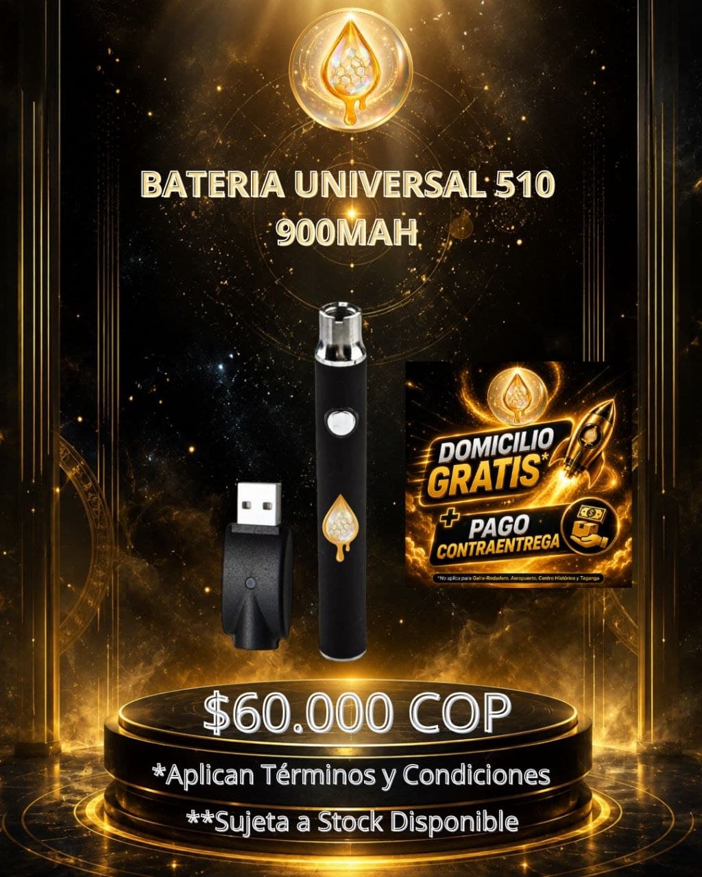 BATERIA UNIVERSAL 510 900MAH